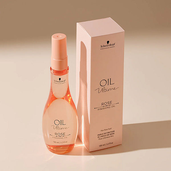 Ulei de finisare pentru par fin si normal Oil Ultime Rose