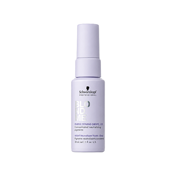 Picaturi neutralizante pentru par blond BLONDME Toning Drops Purple