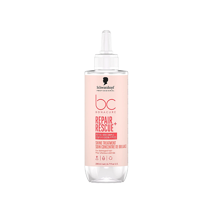 Tratament reparator pentru par deteriorat Bonacure Repair Rescue Shine