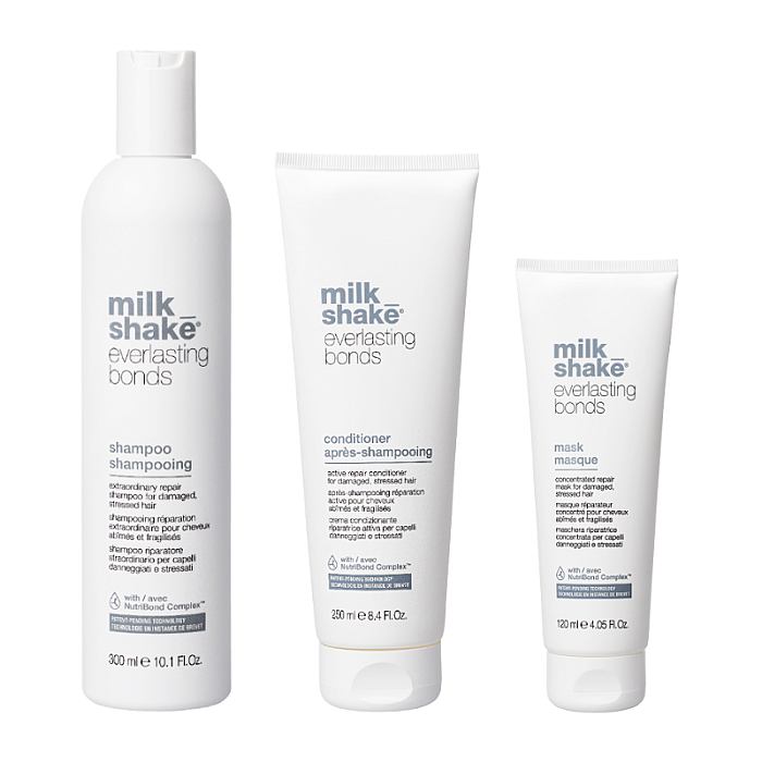 Pachet reparare pentru par deteriorat Everlasting Bonds - Sampon 300ml, Balsam 250ml, Masca 120ml