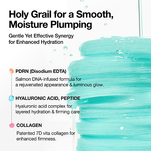 Dischete tonice hidratante cu acid hialuronic si PDRN 100Hyaluronic Acid Glow Pad