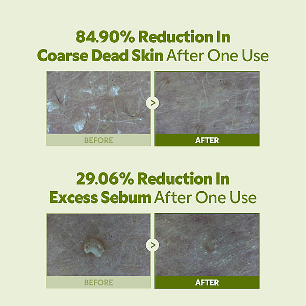 Exfoliant facial cu gel de konjac si acid salicilic Matcha Bubble Tea Scrub