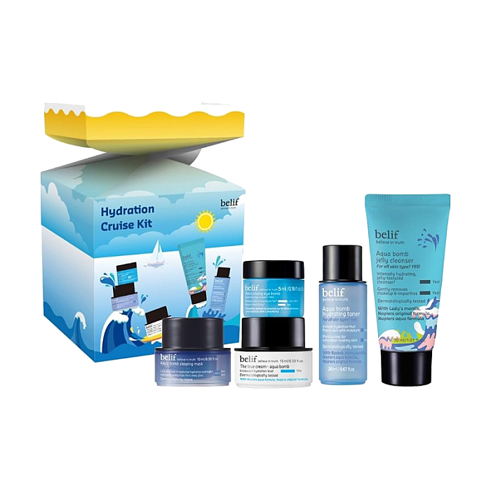 Set mini pentru hidratarea tenului Hydration Cruise Kit