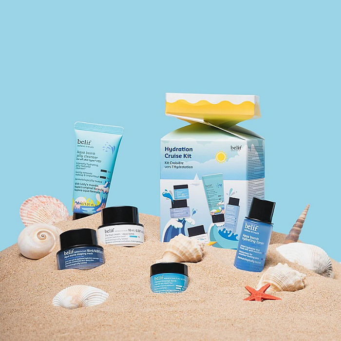 Set mini pentru hidratarea tenului Hydration Cruise Kit