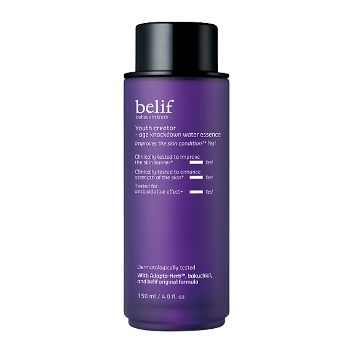 Esenta anti-aging pentru fermitate cu bakuchiol si ATP Age Knockdown Water Essence