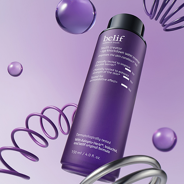 Esenta anti-aging pentru fermitate cu bakuchiol si ATP Age Knockdown Water Essence