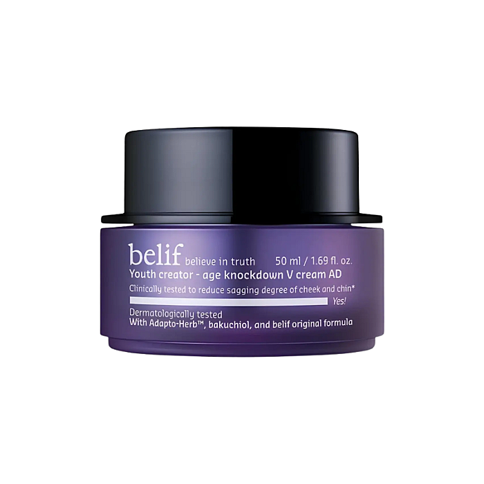 Crema de fata anti-aging pentru fermitate cu bakuchiol si vitamina E Age Knockdown V Cream AD