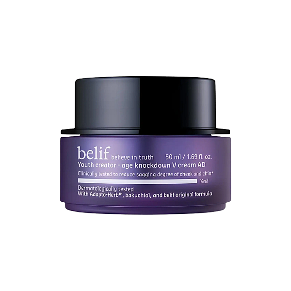 Crema de fata anti-aging pentru fermitate cu bakuchiol si vitamina E Age Knockdown V Cream AD