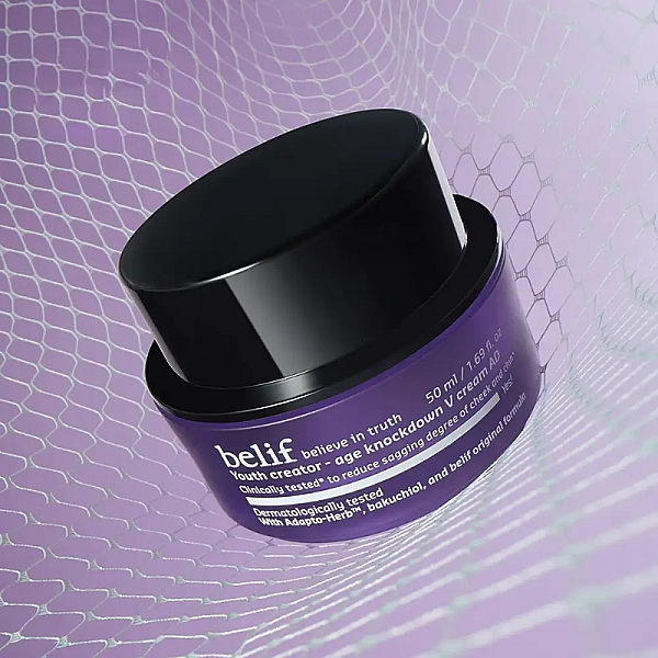 Crema de fata anti-aging pentru fermitate cu bakuchiol si vitamina E Age Knockdown V Cream AD