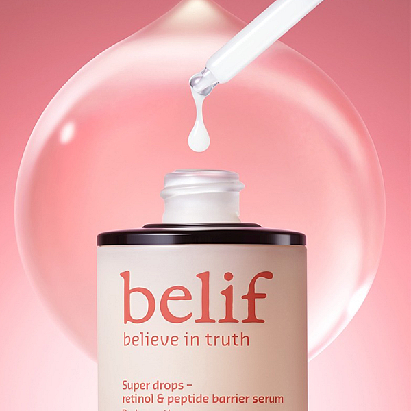Ser de fata anti-rid cu retinol si peptide Super Drops Retinol & Peptide Barrier Serum