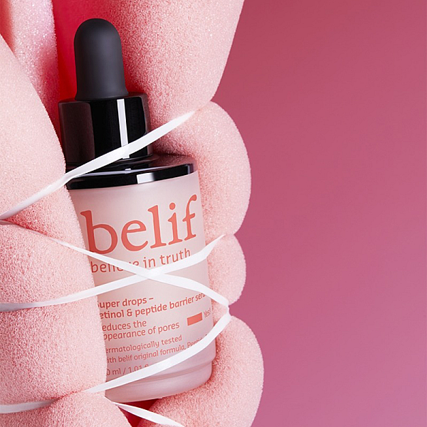 Ser de fata anti-rid cu retinol si peptide Super Drops Retinol & Peptide Barrier Serum