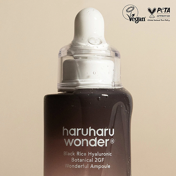 Ser de fata pentru reparare cu orez negru fermentat si acid hialuronic Black Rice Hyaluronic Botanical 2GF Wonderful Ampoule