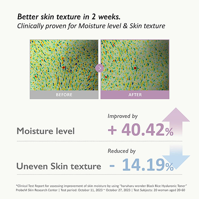 Toner de fata intens hidratant cu extract de orez negru fermentat si acid hialuronic Black Rice Hyaluronic Toner