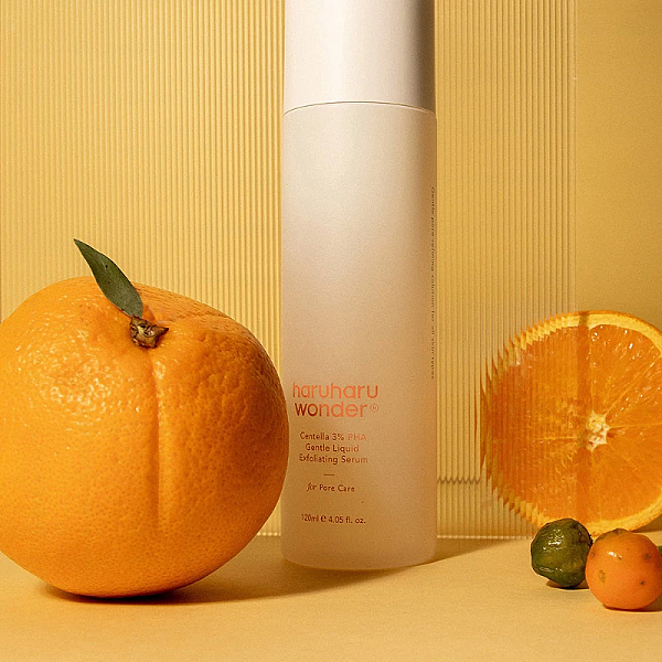 Ser exfoliant de fata pentru curatarea porilor cu PHA 3% si extract de Centella Asiatica Gentle Liquid Exfoliating Serum
