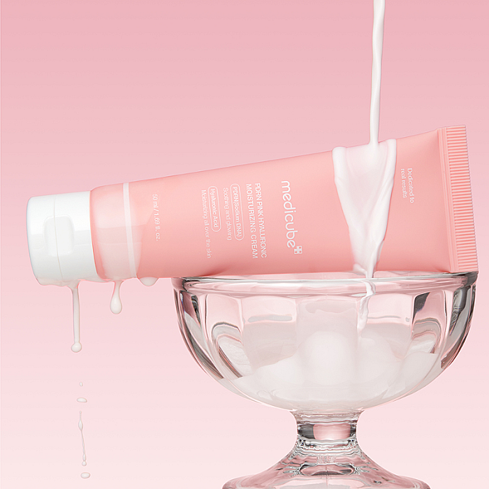 Crema de fata hidratanta cu PDRN si Acid Hialuronic PDRN Pink Hyaluronic