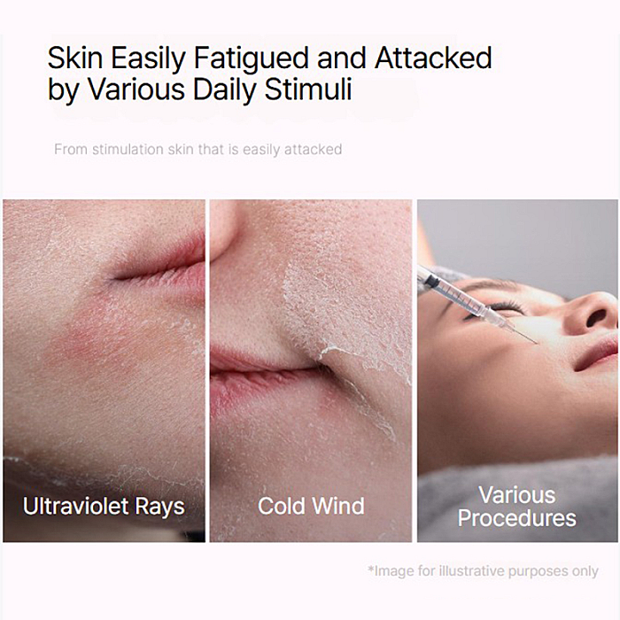 Gel de fata hidratant si calmant cu niacinamide si complex de 7 peptide PDRN Booster Gel