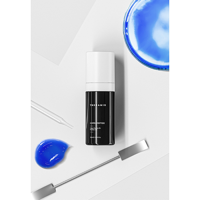 Serum de fata anti-aging cu 3% Peptide de Cupru