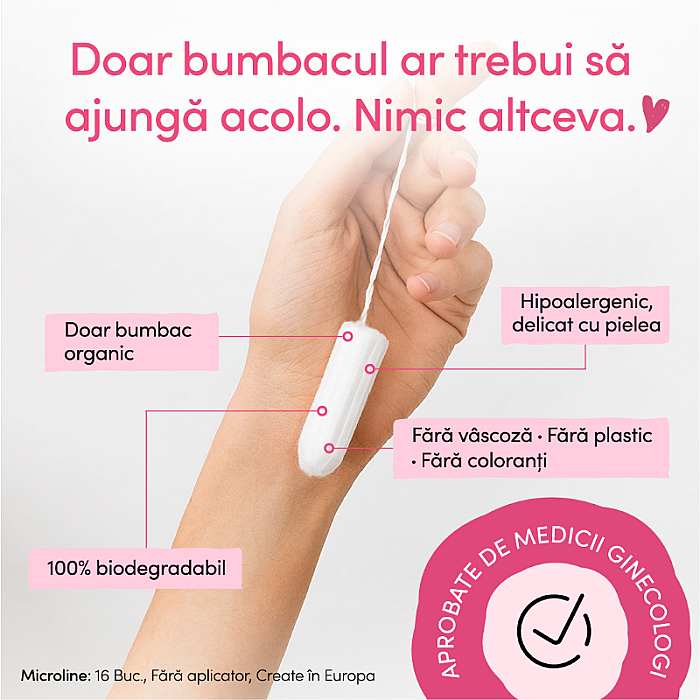 Tampoane organice normale