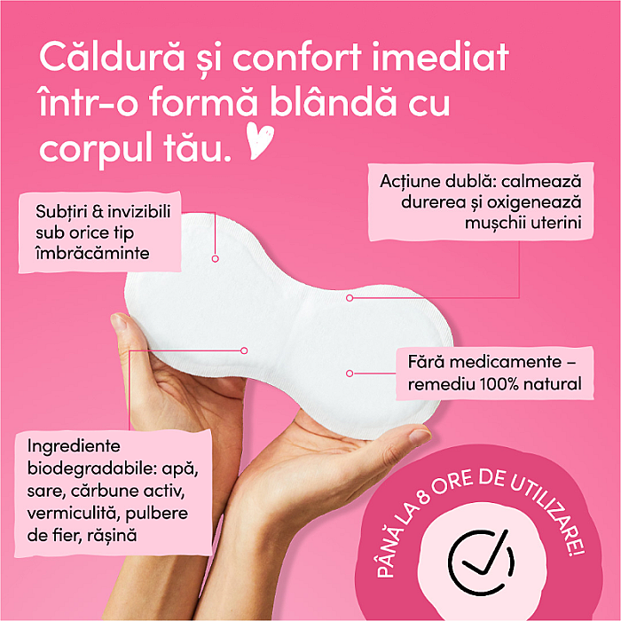 Plasturi termici menstruali