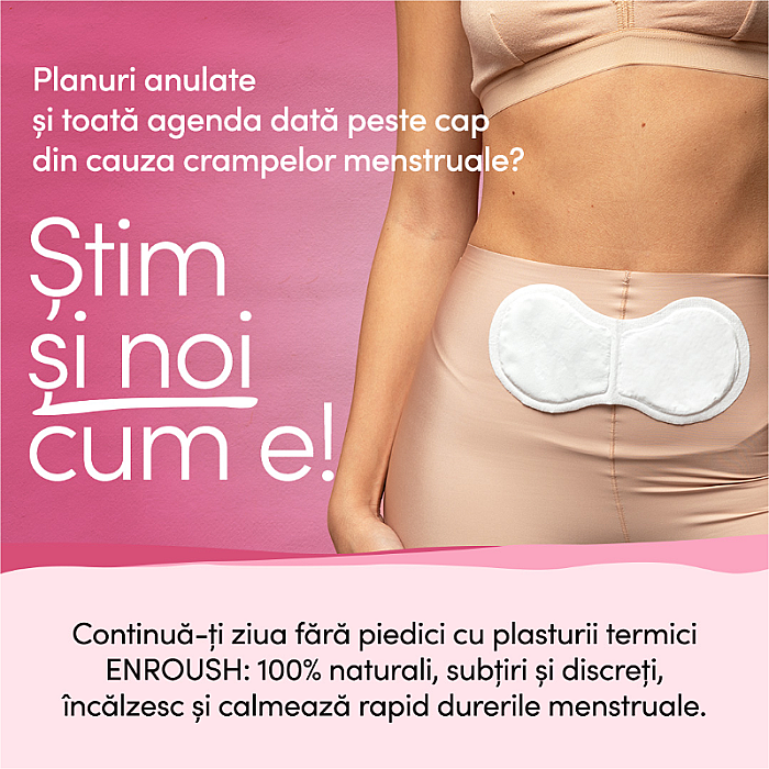 Plasturi termici menstruali