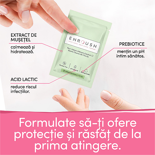 Servetele intime biodegradabile