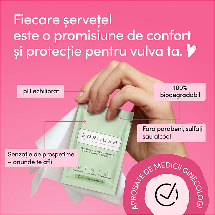 Servetele intime biodegradabile
