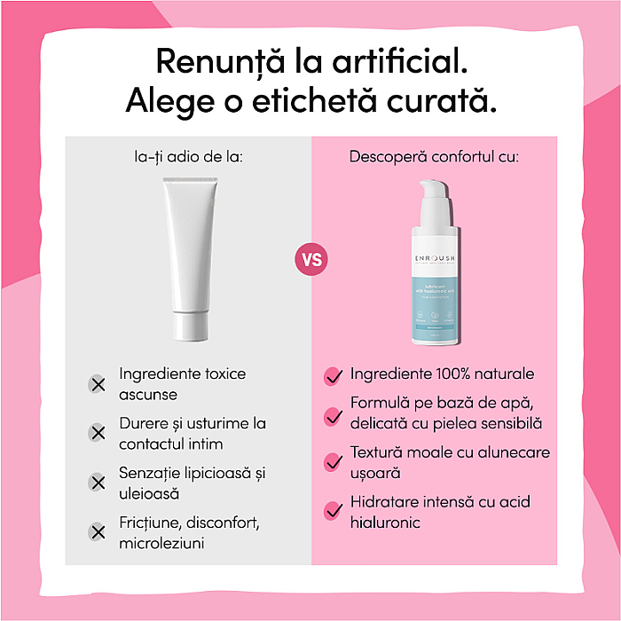 Lubrifiant cu Acid Hialuronic