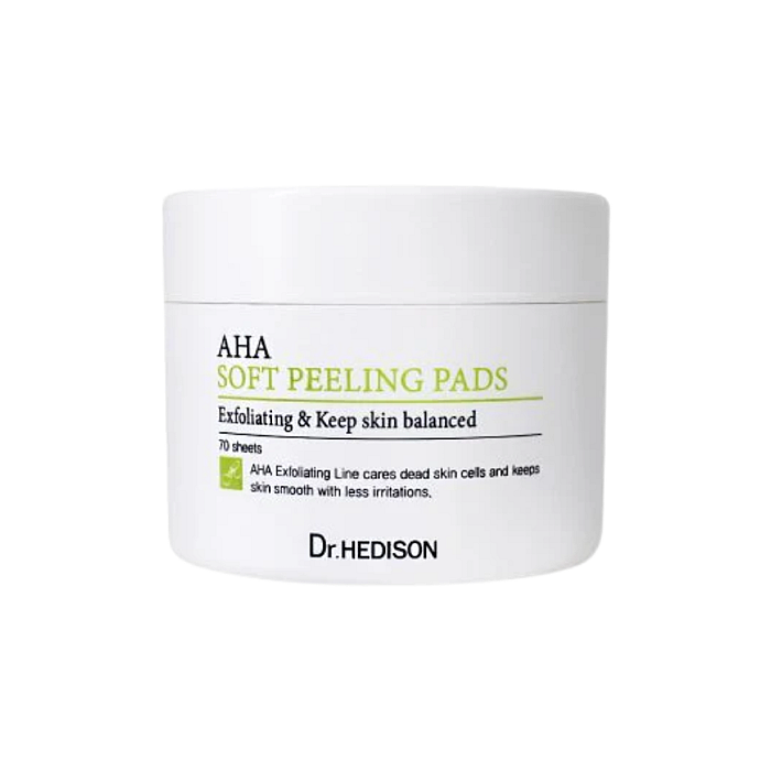 Dischete Exfoliante Cu AHA Soft Peeling Pads