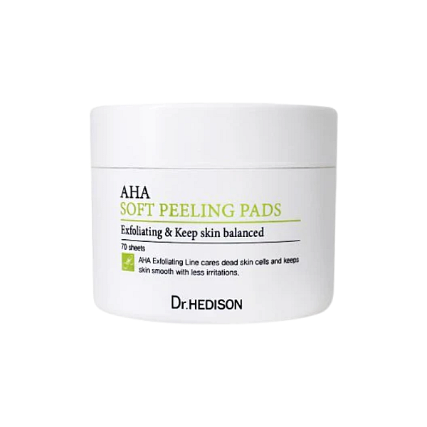 Dischete Exfoliante Cu AHA Soft Peeling Pads