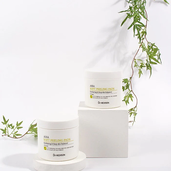 Dischete Exfoliante Cu AHA Soft Peeling Pads