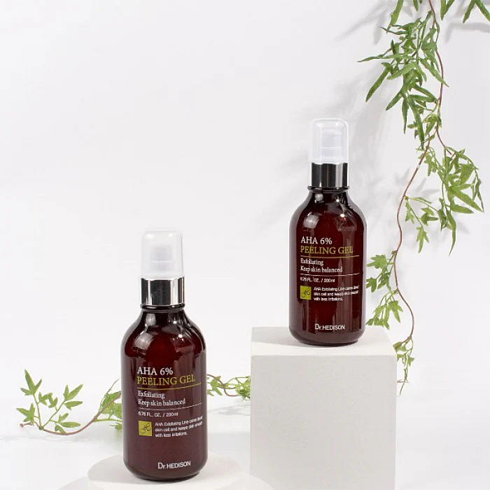 Gel De Curatare exfoliant concentrat Cu 6% AHA Peeling Gel