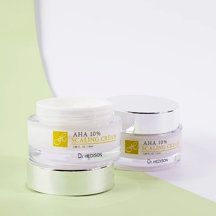 Crema De Fata Cu actiune exfolianta Cu 10% AHA Scaling Cream