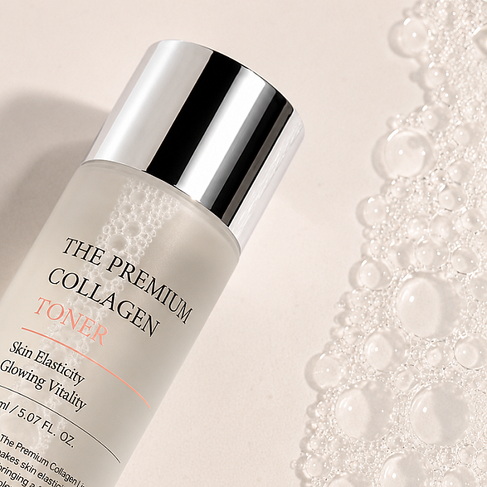 Toner Cu Colagen Pentru Hidratare Si Fermitate The Premium Collagen Toner