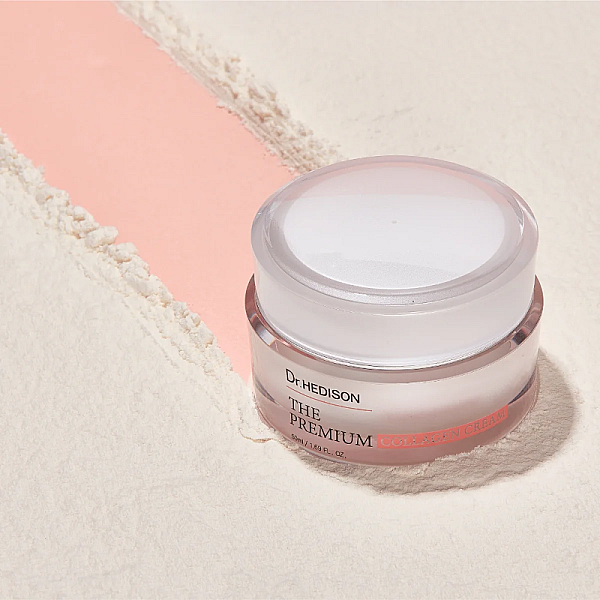 Crema anti-rid Cu Colagen Pentru Elasticitate Si Fermitate The Premium Collagen Cream