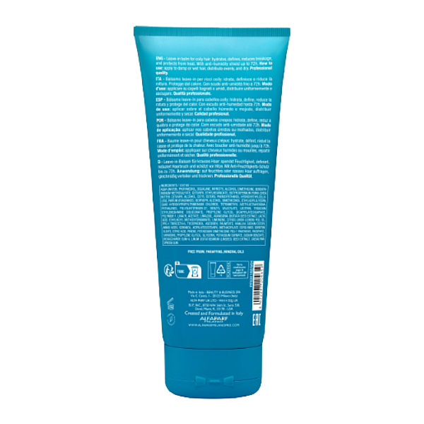 Balsam leave-in pentru par foarte cret Semi di Lino Perfecting Balm 