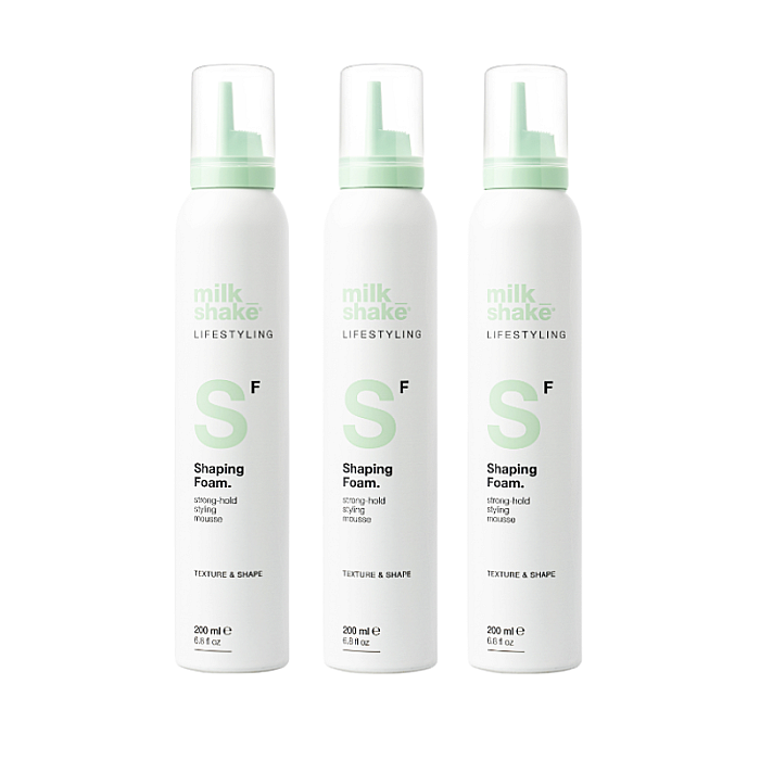 Pachet 3 x spuma pentru volum si styling lifestyling shaping foam 200ml