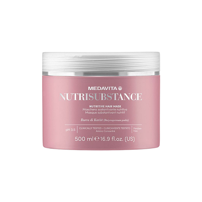 Masca pentru hidratare si regenerare cu Unt de Shea si Aminoacizi Nutrisubstance Nutritive Hair Mask