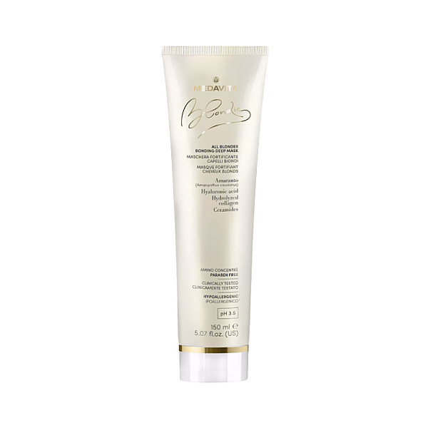 Masca cu Acid Hialuronic si Colagen pentru par blond Blondie All Blondes Bonding Deep Mask