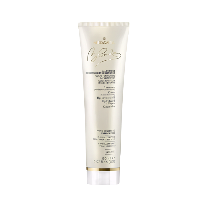 Balsam cu Acid Hialuronic pentru hidratare si umplere Blondie All Blondes Bonding Light Conditioner