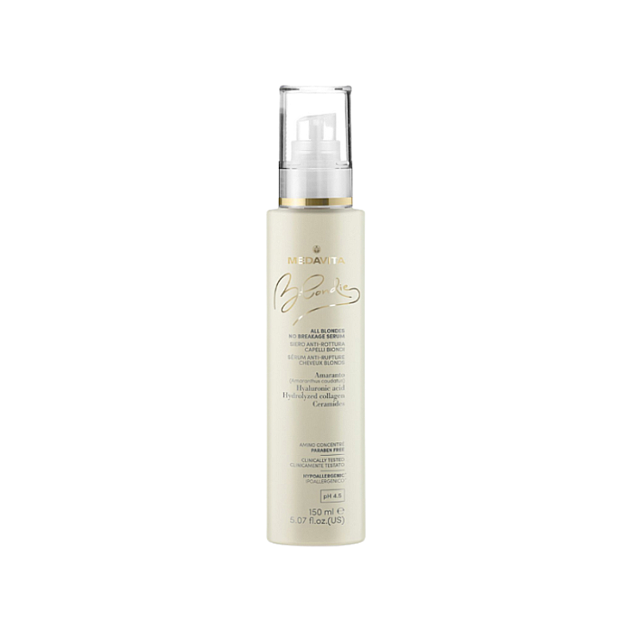 Ser fara clatire cu acid hialuronic si ceramide Anti-rupere Blondie All Blondes No Breakage Serum