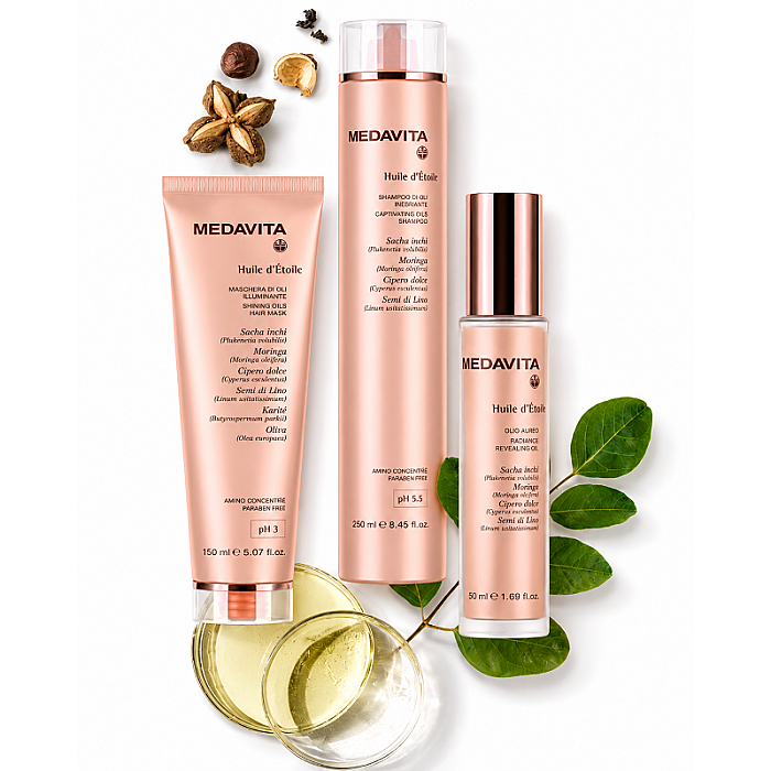 Sampon pentru Stralucire cu Uleiuri Naturale Huile D'Etoile Captivating Oils Shampoo