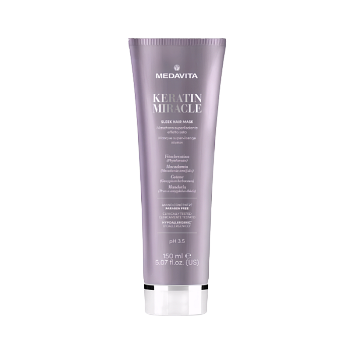 Masca cu Keratina Anti-frizz pentru netezire Keratin Miracle Sleek Hair Mask
