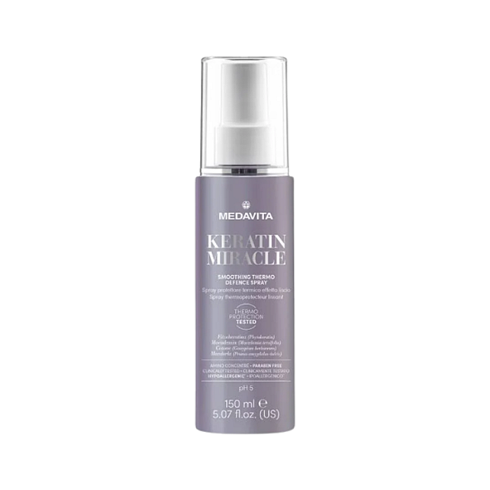Spray cu protectie termica Keratin Miracle Smoothing Thermo Defence Spray