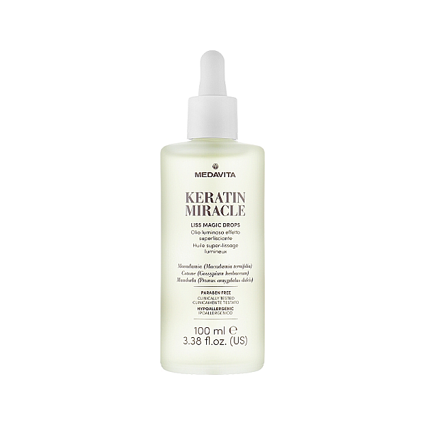 Ulei pentru netezirea parului Keratin Miracle Liss Magic Drops