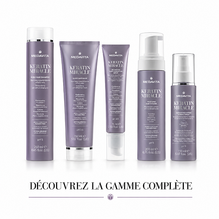 Ulei pentru netezirea parului Keratin Miracle Liss Magic Drops