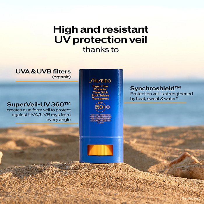 Stick cu protectie solara SPF 50+ Expert Sun Protector Clear Stick