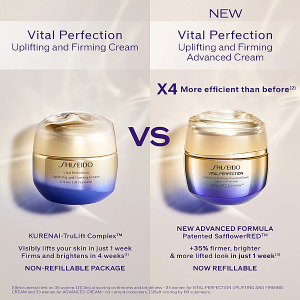 Crema anti-age pentru lifting si fermitate Vital Perfection Uplifting and Firming Advanced Cream