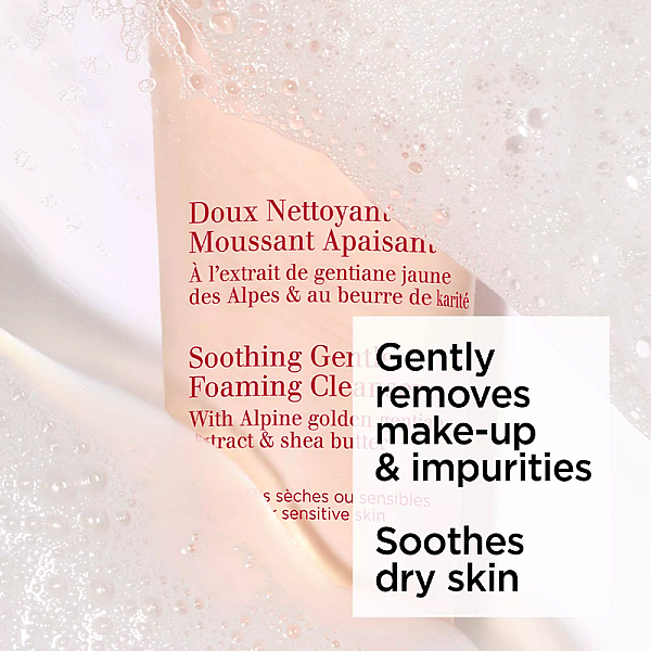 Spuma calmanta de curatare pentru ten sensibil sau foarte uscat Soothing Gentle Foaming Cleanser