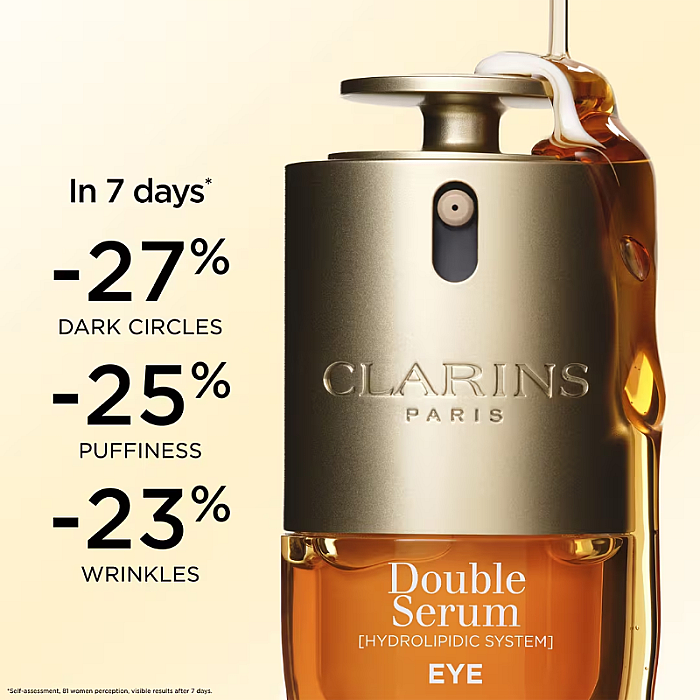 Serum pentru conturul ochilor Double Serum Global Age-Defying Concentrate