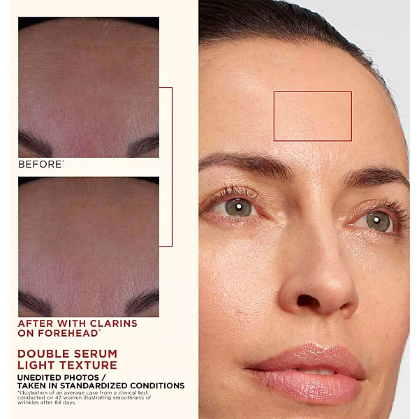 Ser intensiv anti-aging Double Serum Light Texture Complete Age-Defying Concentrate
